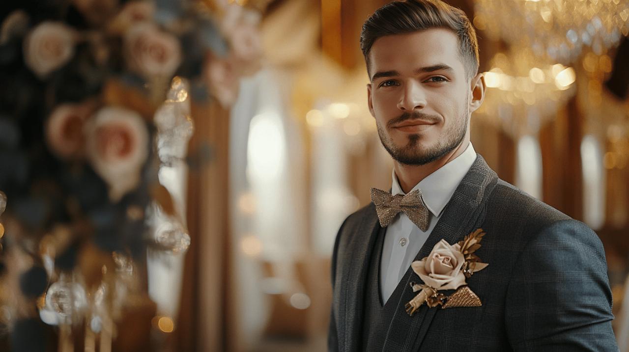 Lire la suite à propos de l’article Quand le costume de mariage pour homme s’affranchit des codes : Les Tendances 2025 pour un look non conventionnel